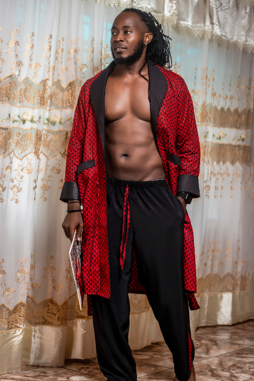Adore Him Lounge Pants in Rayon and African Print – Wax & Wonder