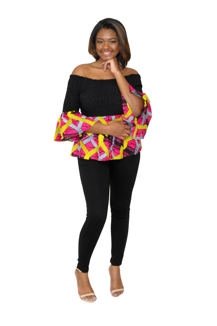 Shake Ya Bam Bam African Print Top