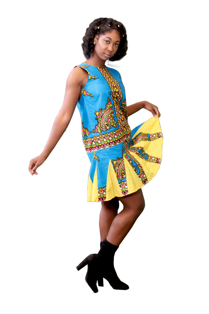 Mon Ami African Print Dress