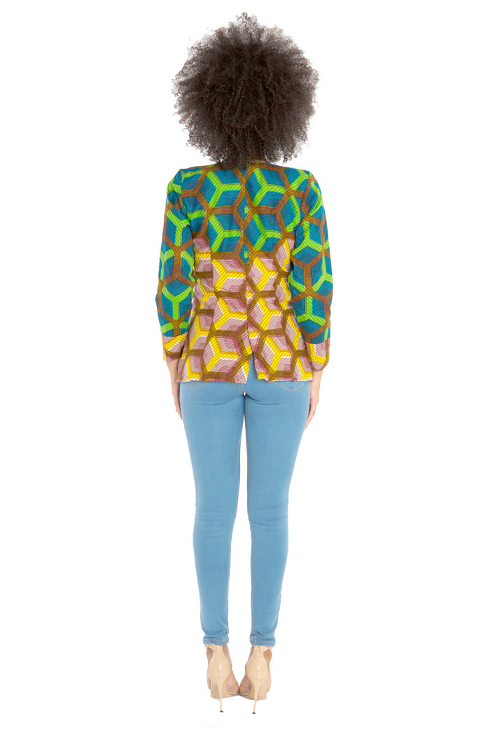 African Blazer I MAKE THINGS HAPPEN
