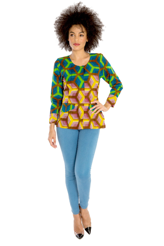 African Blazer I MAKE THINGS HAPPEN
