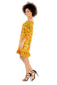 african dresses off shoulder dress african print fashion wax and wonder