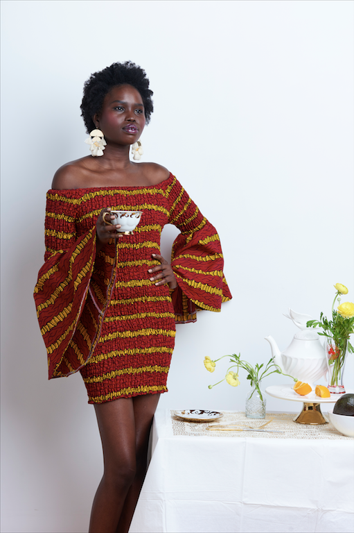 African Bodycon Dress ALL EYES ON ME