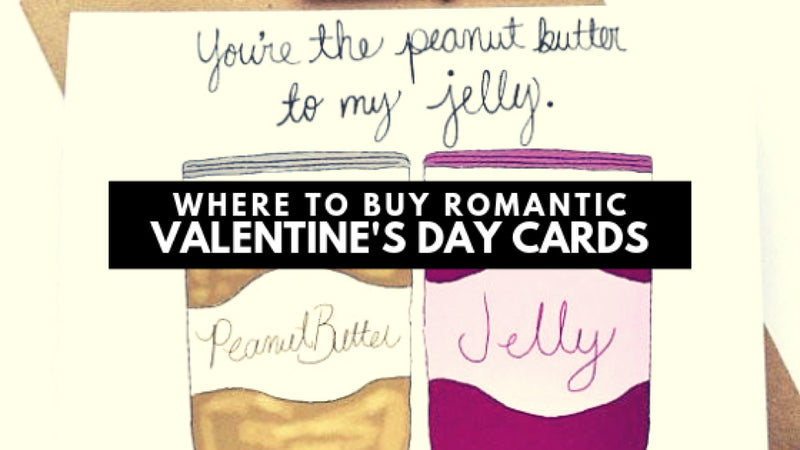 Where to buy romantic Valentine's Day cards