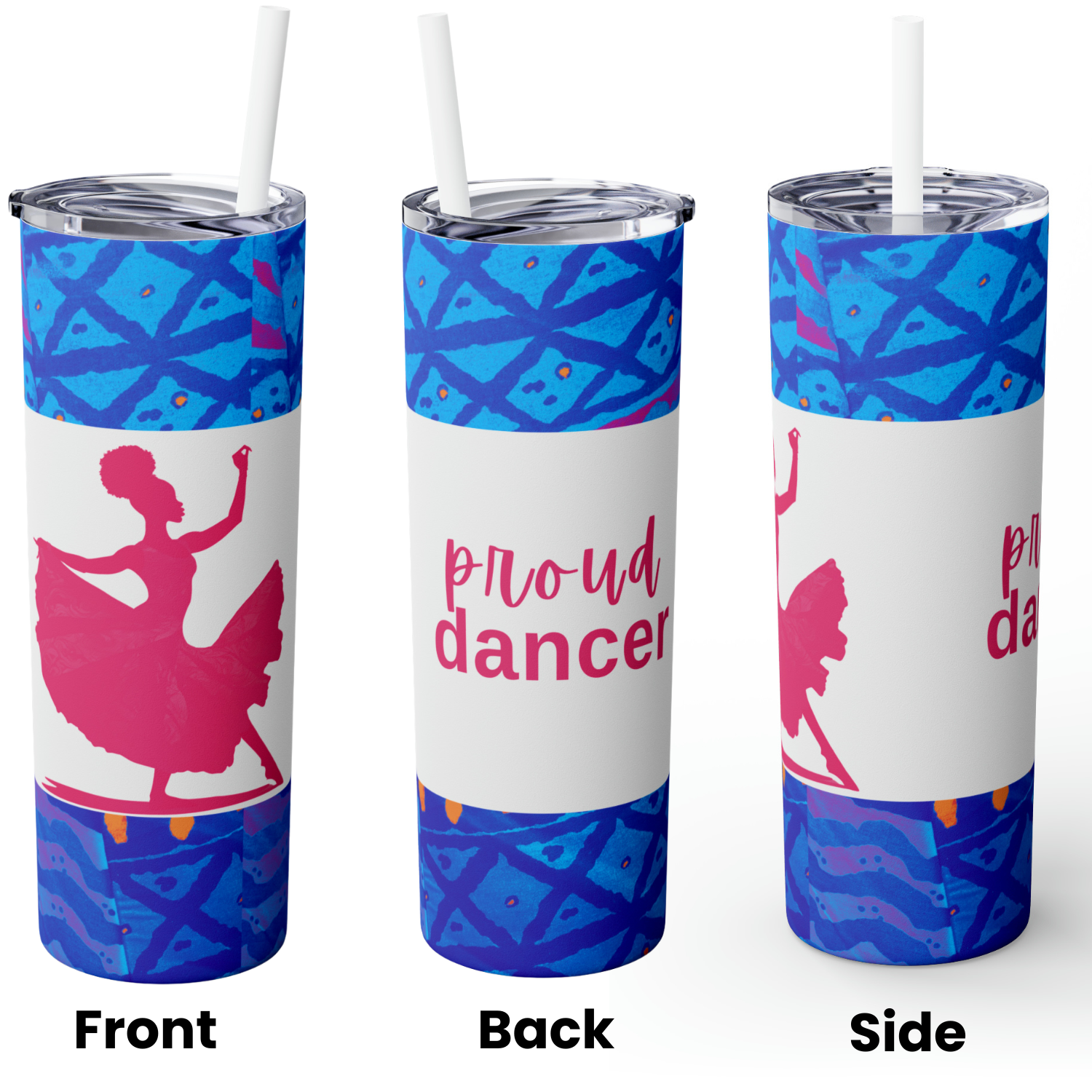 Kids' Activities Skinny Tumbler with Straw, 20oz
