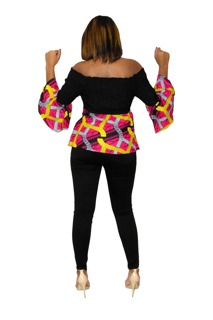 Shake Ya Bam Bam African Print Top