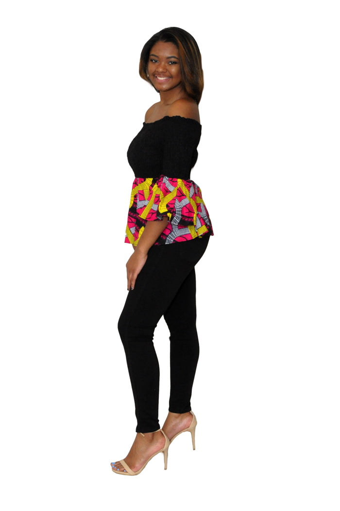 Shake Ya Bam Bam African Print Top