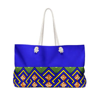 Personalized African Print Tote Bag