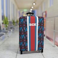Personalized African Print Luggage Cover