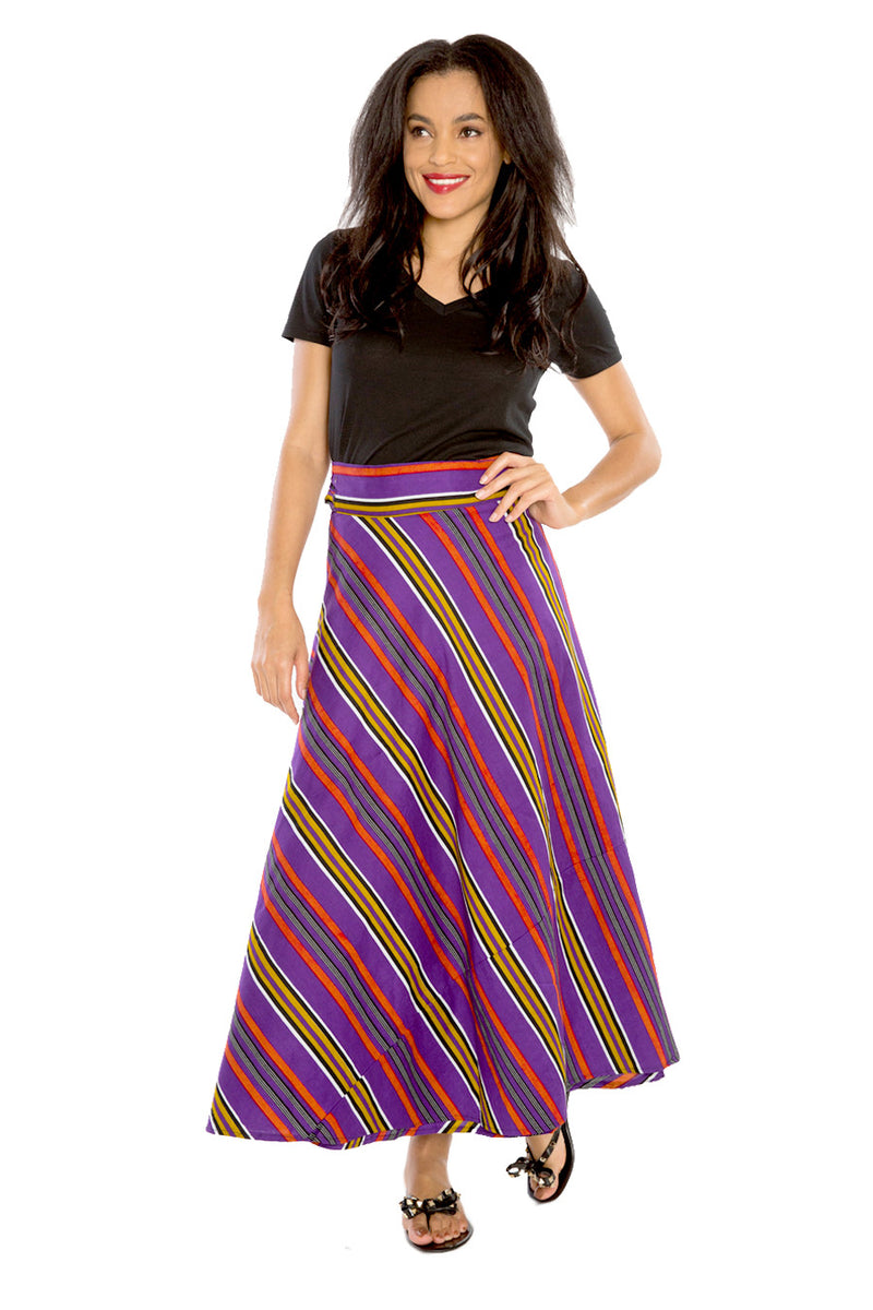african wrap skirt maxi skirt african print fashion wax and wonder