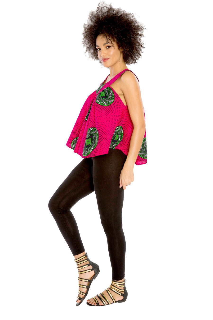 African Top BARROW BREEZE Loose Fitted Top