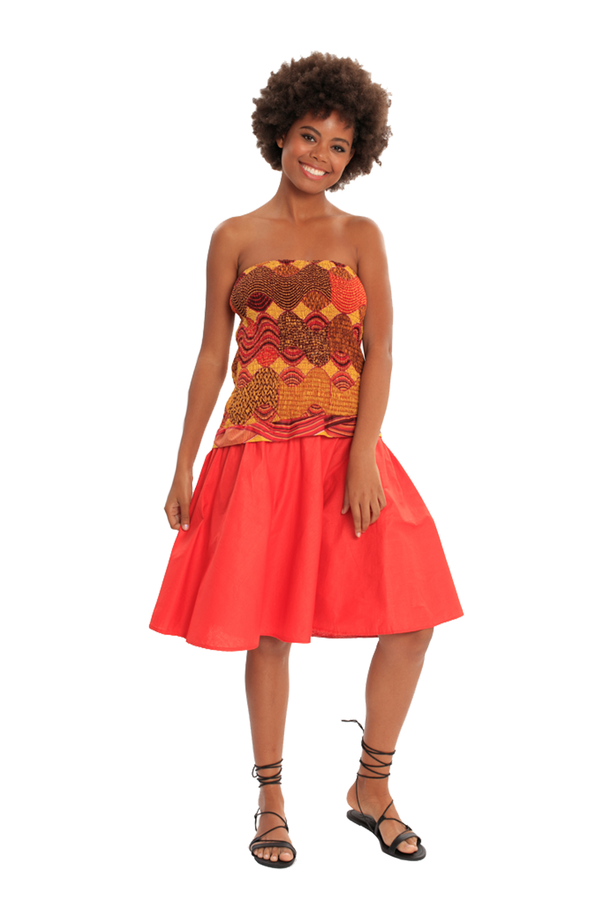 African Skirt to Dress Convertible Fashion ATLANTIC BEAUTY