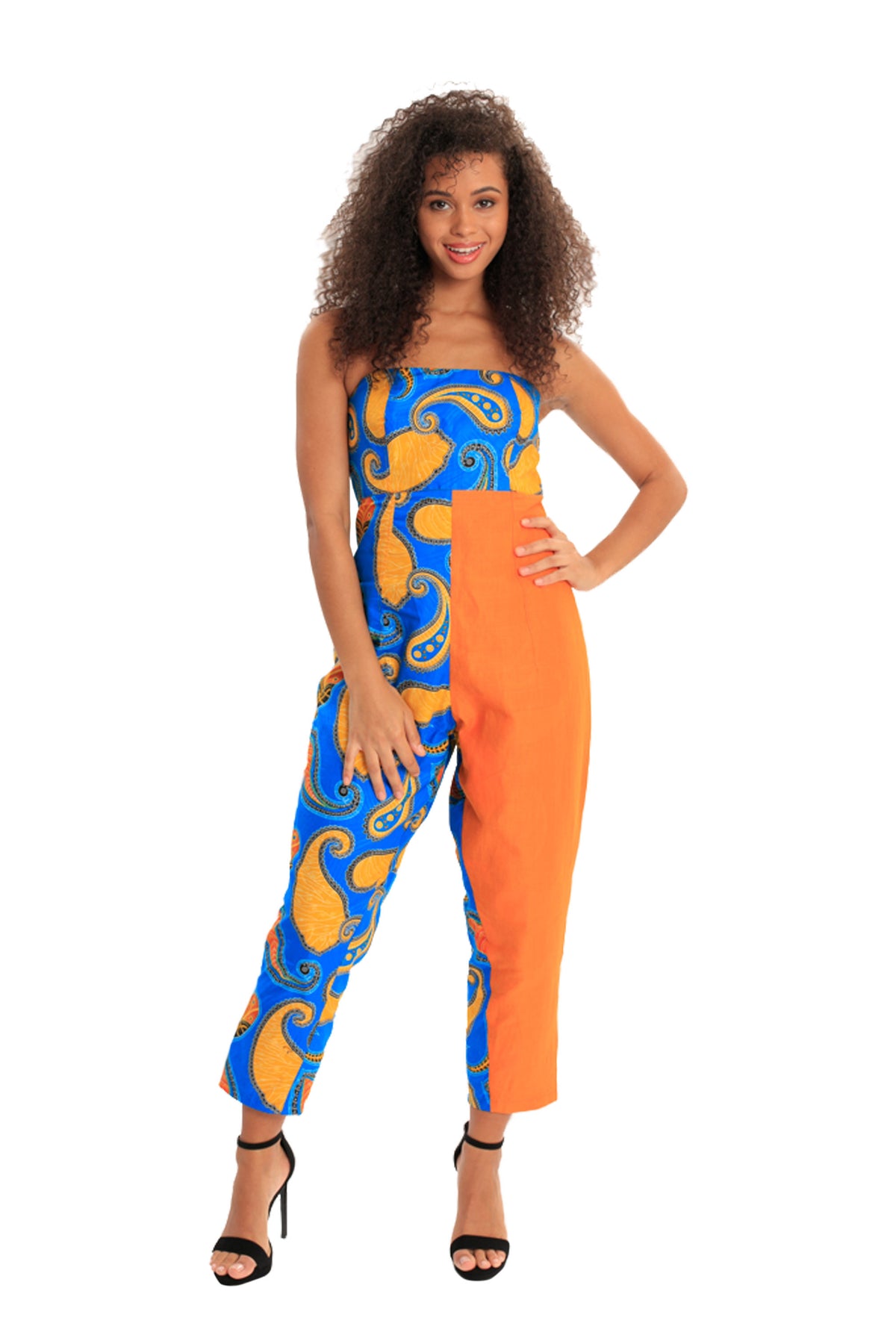 My Sense of Style Never Fades African Print JUMPSUITS – Wax & Wonder