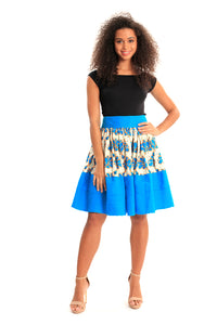 Authentically Sassy African Print Skirt