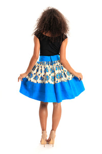 Authentically Sassy African Print Skirt