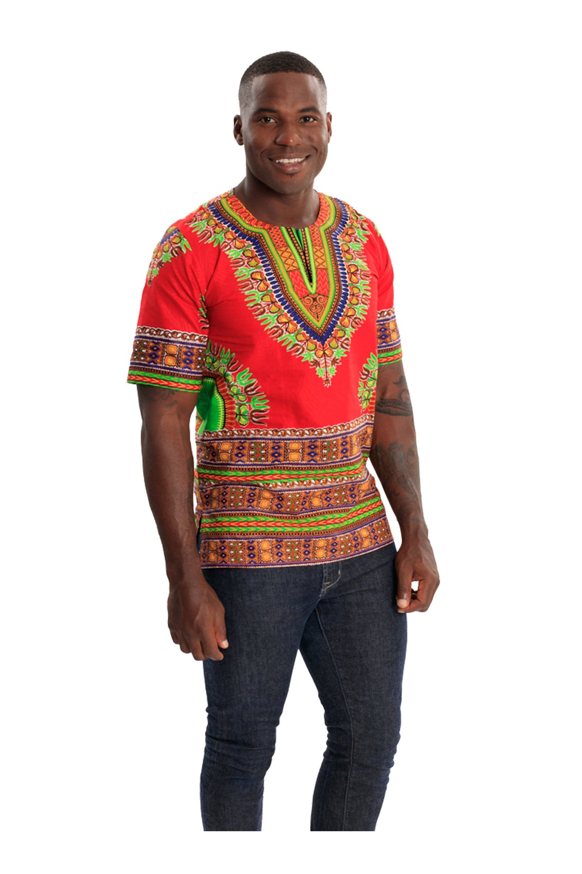 African Men's Dashiki Shirt CULTURE CALL