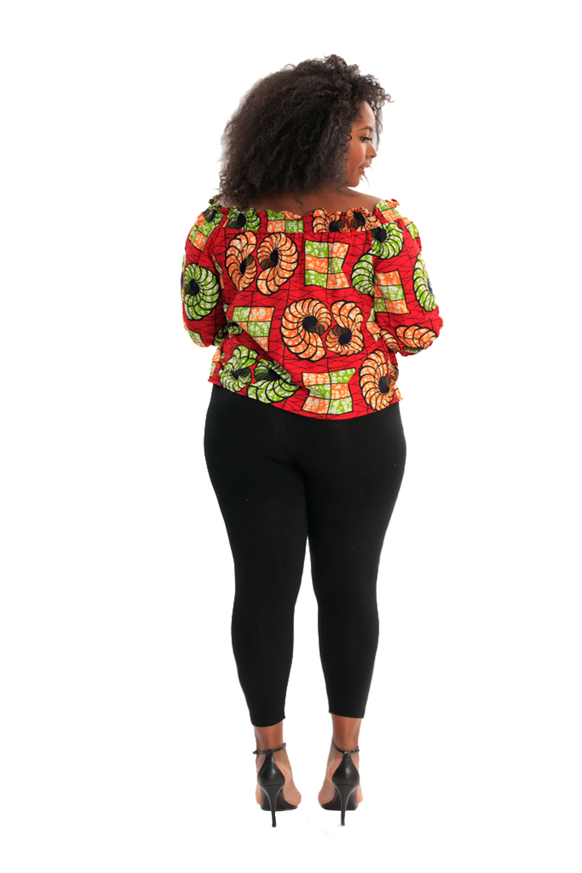 I Can't Take My Eyes off ME! African Print Top