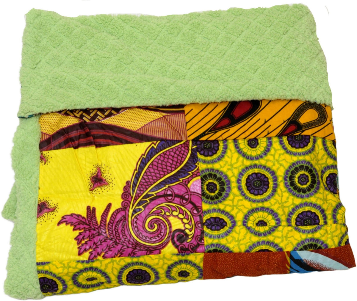 COZY PATCHES OF LOVE African Throw