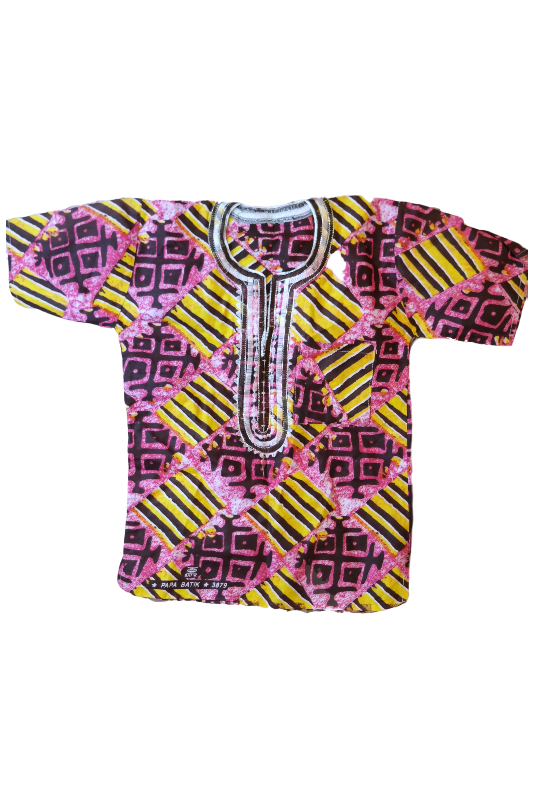 VAI Boy African Print Shirt