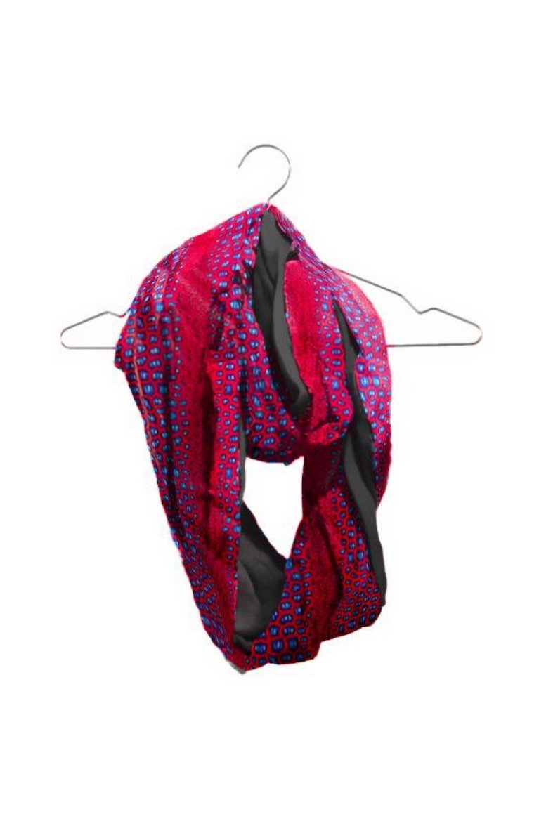African Infinity Love Scarf (Customize Fabric)
