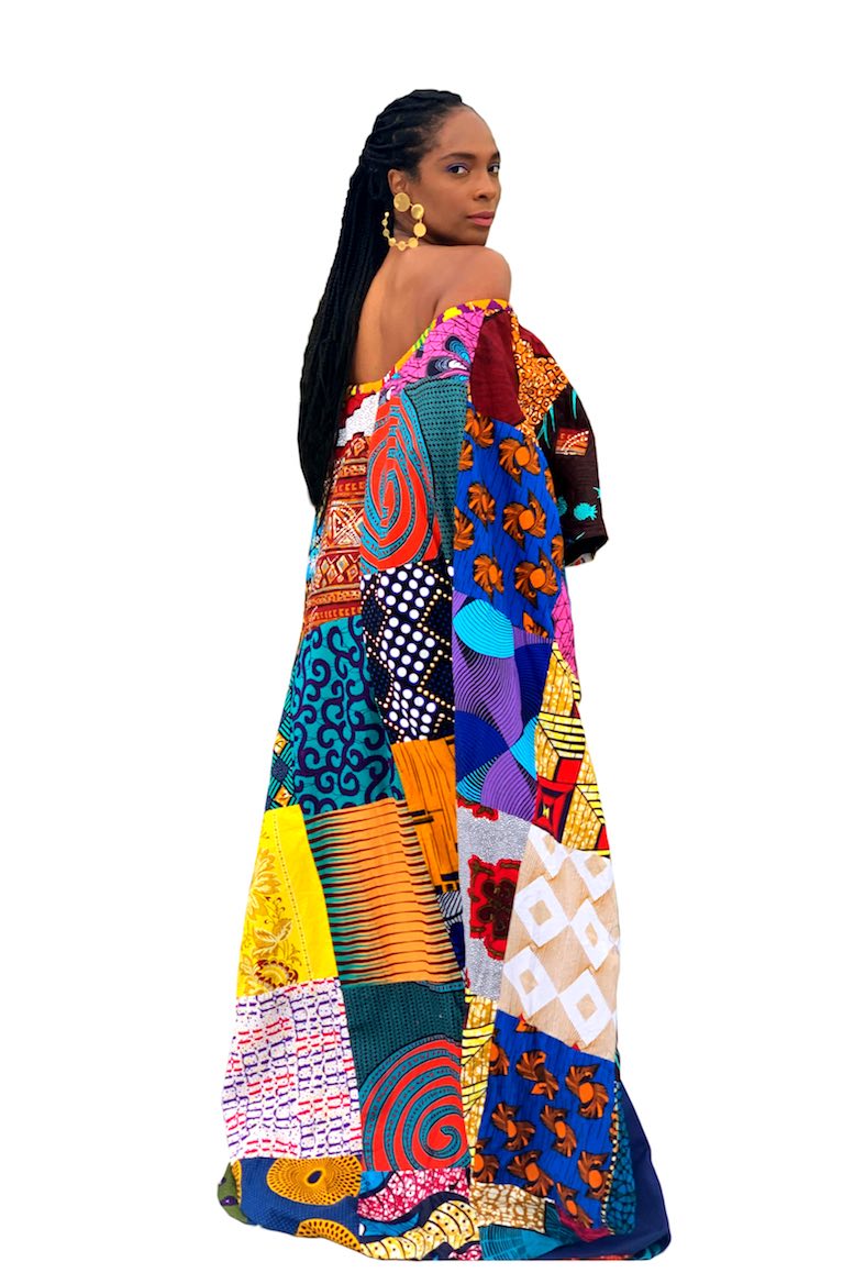 glamorous African fashion designer wax and wonder