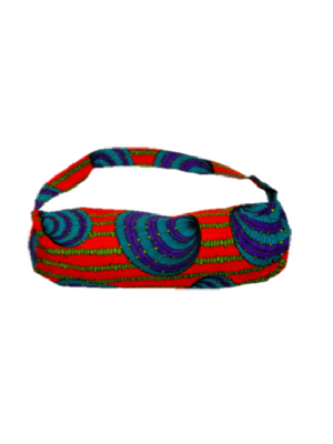 Relax and Release African Print Yoga Bag