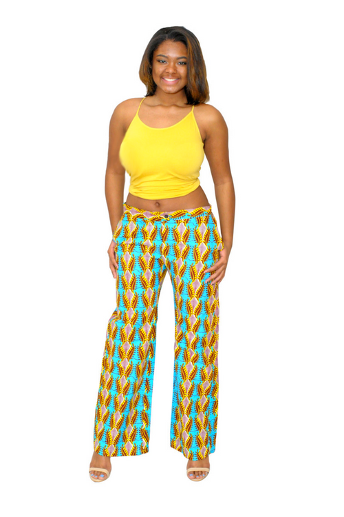 Buy Women African Print Pants | TribalByN